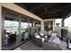 Outdoor patio with comfortable seating and scenic views at 6166 N Scottsdale Rd # C4004, Paradise Valley, AZ 85253