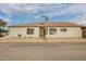 Charming single Gathering home featuring desert landscaping and a light painted exterior at 7056 W Caron Dr, Peoria, AZ 85345