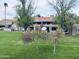 Scenic backyard with a well-manicured lawn and charming trees at 7232 N Via Camello Del Norte -- # 3, Scottsdale, AZ 85258