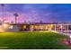 Backyard with a lush lawn, ideal for outdoor activities and relaxation at 7417 E Bonita Dr, Scottsdale, AZ 85250