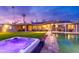 Luxury backyard oasis featuring a sparkling pool and relaxing hot tub, perfect for entertainment at 7417 E Bonita Dr, Scottsdale, AZ 85250