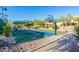 Well-kept basketball court with shade, offering a great space for recreation and sports in a scenic community setting at 9475 N 115Th Pl, Scottsdale, AZ 85259