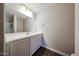 Bathroom featuring vanity with white countertop and modern fixtures at 2150 W Alameda Rd # 1122, Phoenix, AZ 85085