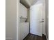 Laundry closet with stacked washer and dryer unit at 2150 W Alameda Rd # 1122, Phoenix, AZ 85085