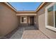 Charming front entrance with a paved walkway and a modern design that provides plenty of natural light at 24116 N 172Nd Ave, Surprise, AZ 85387