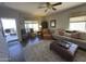 Open living room space with elegant decor and bright natural lighting at 9750 N Monterey Dr # 67, Fountain Hills, AZ 85268