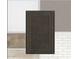 Close up of materials and color selections that include white cabinets and subway tile at 16807 W Hope Dr, Surprise, AZ 85388