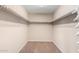 Spacious walk-in closet with carpet flooring and shelving at 17358 N 185Th Ln, Surprise, AZ 85374
