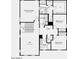Detailed second-floor plan featuring a primary suite, loft, and three additional bedrooms at 25192 N 172Nd Dr, Surprise, AZ 85387