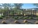 Charming community garden featuring raised beds and secure fencing in a well-maintained neighborhood at 25339 N 19Th Ln, Phoenix, AZ 85085
