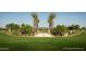 Community park entrance featuring decorative palm trees and stairs at 25339 N 19Th Ln, Phoenix, AZ 85085