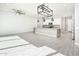 Open-concept living area with a spacious layout, tile flooring, and a modern kitchen at 25339 N 19Th Ln, Phoenix, AZ 85085
