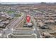 Aerial view highlighting the home's location within the Primary-planned community and nearby walking paths at 25511 S 227Th St, Queen Creek, AZ 85142