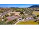 Community aerial view of park amenities including tennis courts, playground and skate park at 27204 N 86Th Dr, Peoria, AZ 85383