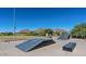 Skate park ramps against a beautiful mountain backdrop at 27204 N 86Th Dr, Peoria, AZ 85383