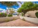 Private outdoor patio area featuring a tiled surface and surrounding landscape at 5332 W Linda Ln, Chandler, AZ 85226
