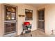 Private outdoor patio area with BBQ grill, ideal for cooking and entertaining at 5518 E Lindstrom Ln # 2038, Mesa, AZ 85215
