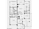 Detailed first-floor plan showcasing the layout, including the kitchen, dining, and living areas at 5710 N 84Th Ave, Glendale, AZ 85305