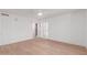 Spacious bedroom featuring a ceiling fan and access to the bathroom at 6349 N 78Th St # 123, Scottsdale, AZ 85250