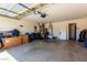 Spacious two-car garage with ample storage space at 650 E Daniella E Dr, San Tan Valley, AZ 85140