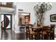 Dining room featuring seating for eight and views of the kitchen at 8369 E Del Camino Dr, Scottsdale, AZ 85258