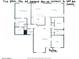 Layout of the house noting placement of beds, baths, living spaces and kitchen at 8568 W Purdue Ave, Peoria, AZ 85345