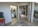 Hallway with a view of the bedrooms and bathrooms, with access to all living spaces at 1701 E Colter St # 138, Phoenix, AZ 85016