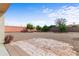 Spacious backyard with a stone paver area and easy to maintain landscaping at 3253 N 138Th Ave, Avondale, AZ 85392