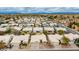 Aerial shot features a residential neighborhood with desert landscaping and mountain views at 3348 E Sequoia Dr, Phoenix, AZ 85050