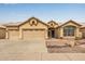 Charming single-story home featuring a three car garage and a well-manicured xeriscaped front yard at 3348 E Sequoia Dr, Phoenix, AZ 85050