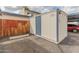 A dedicated storage unit next to the assigned covered parking offers ample space for keeping your belongings organized and secure at 8401 N 55Th Ave, Glendale, AZ 85302