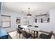 Dining room showcasing marble table and natural lighting at 219 E Valley View Dr, Phoenix, AZ 85042