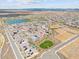 Stunning aerial view of the community, showcasing the homes, streets and desert landscape at 24275 N 173Rd Ave, Surprise, AZ 85387