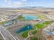 Breathtaking aerial view of the community's lakes and amenity center at 24275 N 173Rd Ave, Surprise, AZ 85387