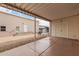 Charming covered back porch with a view to the exterior at 17200 W Bell Rd # 77, Surprise, AZ 85374