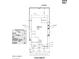 Property lot layout featuring dimensions and placements of the home and outdoor space at 17651 W Palo Verde Dr, Litchfield Park, AZ 85340