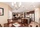 Open layout featuring a large island, stainless steel appliances, and ample counter space at 19932 N Ibis Way, Maricopa, AZ 85138