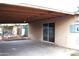 Backyard featuring a covered parking area at 3822 N 48Th Dr, Phoenix, AZ 85031
