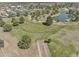 Community park featuring walking paths and a lake view, offering great outdoor activities at 4055 E Catalina Cir, Mesa, AZ 85206