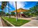 A community playground with covered play structures, providing a fun and shaded recreational space at 4289 E Jasper Dr, Gilbert, AZ 85296
