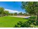Enjoy a game of beach volleyball in the community on a well-maintained sand court, perfect for active residents at 4289 E Jasper Dr, Gilbert, AZ 85296