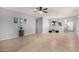 Open living room featuring tile floors, neutral walls, and outdoor views at 535 E Yellow Wood Ave, San Tan Valley, AZ 85140