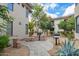 Courtyard featuring a grill and bench at 6900 E Princess Dr # 2124, Phoenix, AZ 85054
