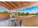 Balcony seating area showcasing mountain views at 706 N Signal Butte Rd, Mesa, AZ 85207