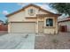 Charming single story home with a two car garage, neutral color palette, and low maintenance desert landscaping at 859 S Bristol --, Mesa, AZ 85208