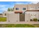 Charming townhouse exterior features a gated front entrance and low-maintenance landscaping at 1010 E Redfield Rd, Tempe, AZ 85283