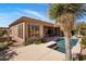 Back exterior view of property with large pool and landscaped patio and desert views at 34463 N 99Th Way, Scottsdale, AZ 85262