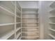 Spacious walk-in pantry features ample shelving for storage and organization at 6192 S Claiborne Ave, Gilbert, AZ 85298