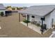 Covered patio with ample seating space at 6645 N Paint Ln, Casa Grande, AZ 85194