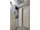 Efficient laundry closet with stacked washer and dryer for convenient in-unit laundry at 10115 E Mountain View Rd # 1005, Scottsdale, AZ 85258